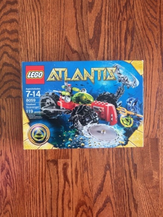 Lego Other - LEGO Atlantis 8059 Seabed Scavenger New Sealed Retired Set